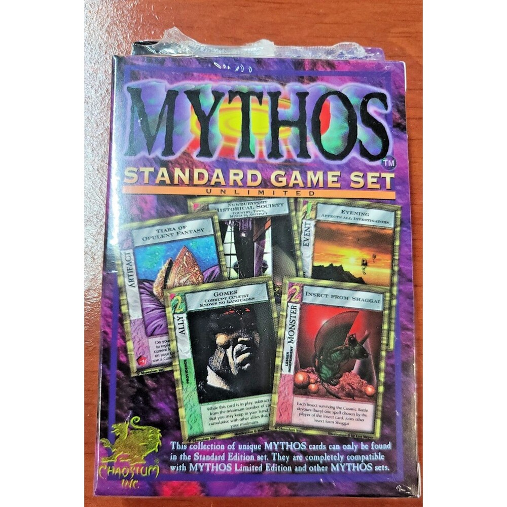 Mythos Standard Game Set (Unlimited) - Chaosium - Call of Chtulhu - SEALED NEW